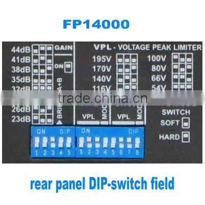 popular FP14000 high power amplifier