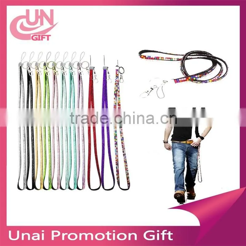Fashion Sets Appeal Blinking Light Rhinestone Lanyard With Nice Quality Wholesale