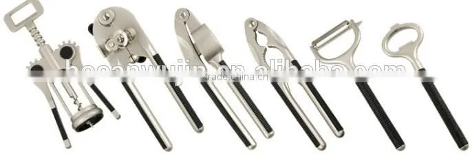 Good quality whosale stainless steel bottle opener set