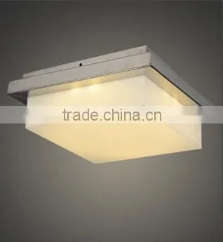 21W Contemporary simple chrome /satin Nickel led ceiling light balcony lamp corridor lamp The bedroom light