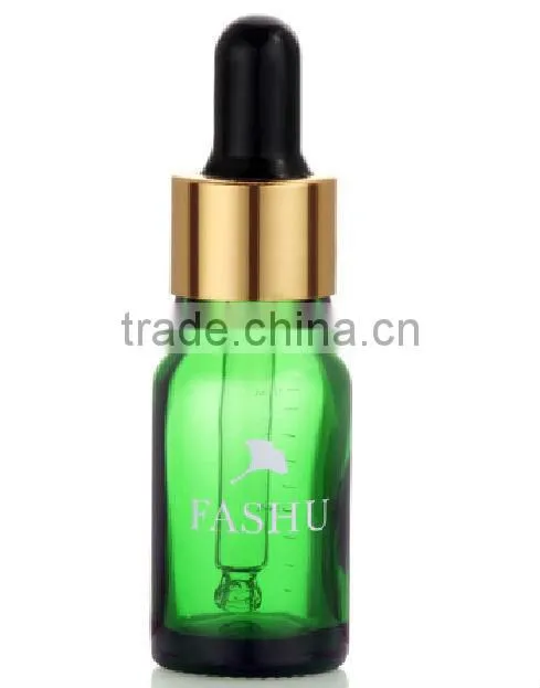 Glass dropper bottle 10ml with dropper lid for essential oil , glass bottle dropper