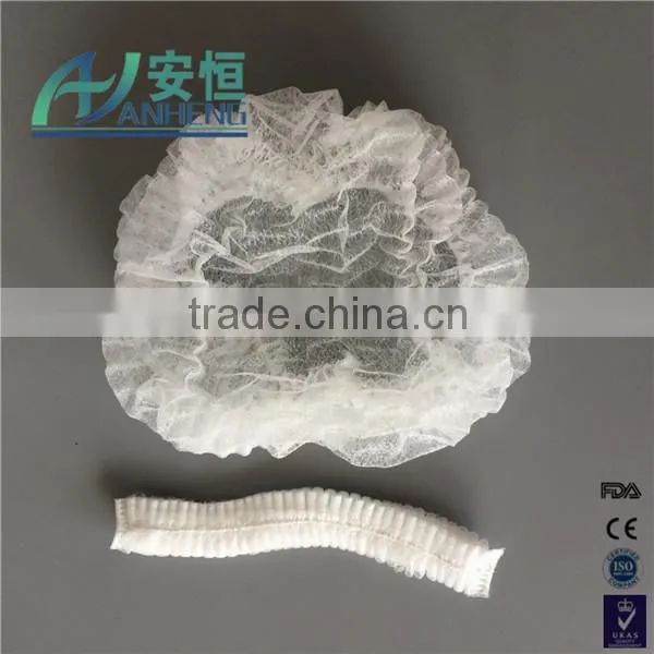 nonwoven medical use disposable colored hair nets