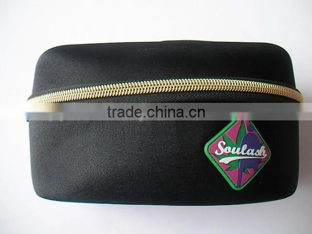 GC- Sunshine wonderful jersey fabric cover custom EVA sunglasses bag