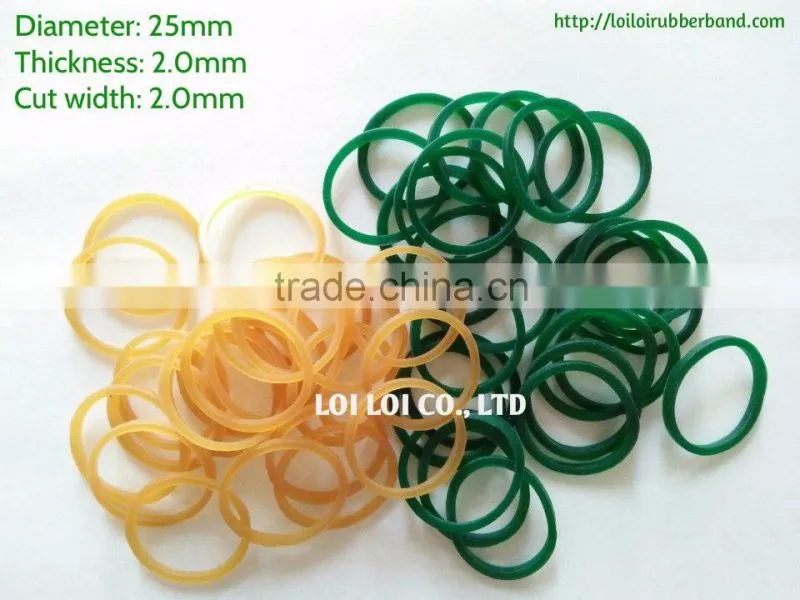 Wholesale Vietnam Factory Rubber band - Size #18 Natural rubber band Yellow & Honey color