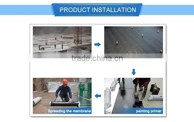 Self-adhesive High Polymer Bitumen Waterproofing Membrane