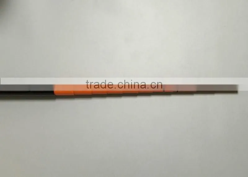 Carbon fiber & fiberglass hybrid telescopic tube
