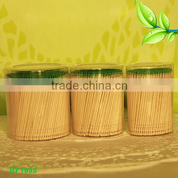 65*1.8mm soft jar mint Bamboo Toothpick