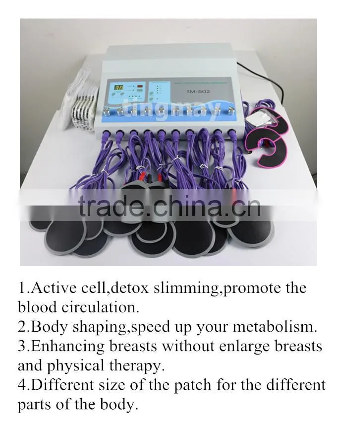Effective 3 in 1 weight loss Russian Waves EMS Electric Muscle Stimulator