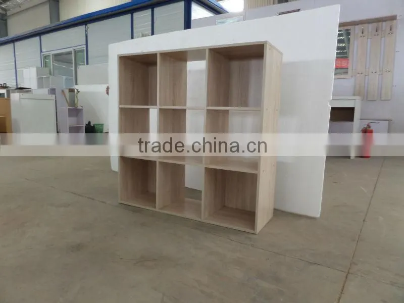 Modern simple but practical MDF bookcases very low price