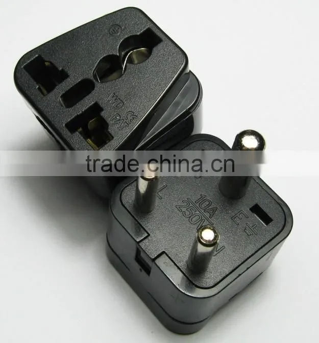 New product 2016 China alibaba wholesales,south africa plug adapter WD-10