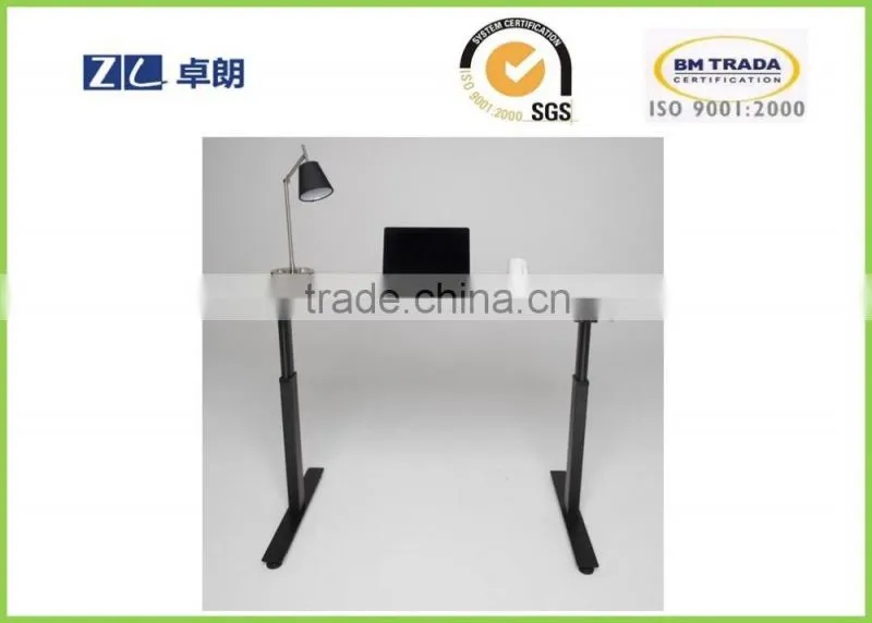 CE electric desk sit to stand with two motors