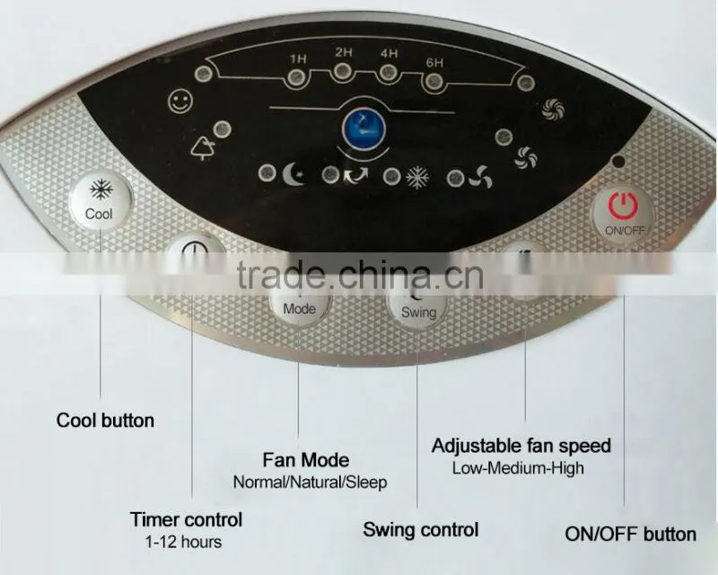 Evaporative small honeycomb air cooler