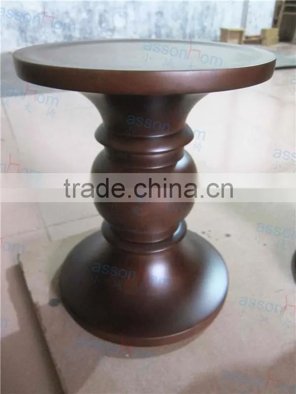 Charles and Ray Stool Solid Wood Stool