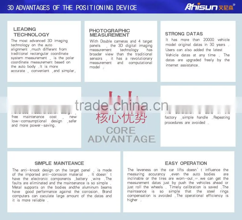 hot-sale 3D wheel aligner