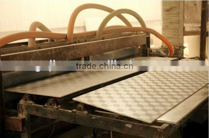 PVC gypsum board with laminated Aluminium foil back