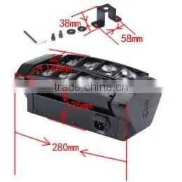 8*3W mini moving head spider LED Disco effect party light