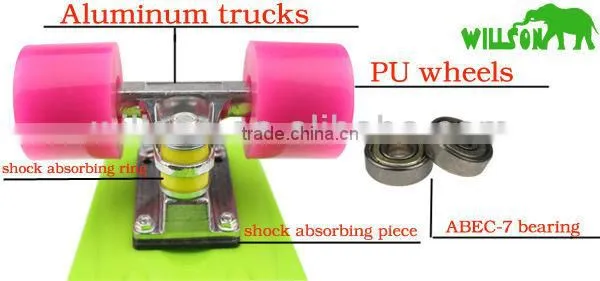 wholesale 4 wheels custom longboard
