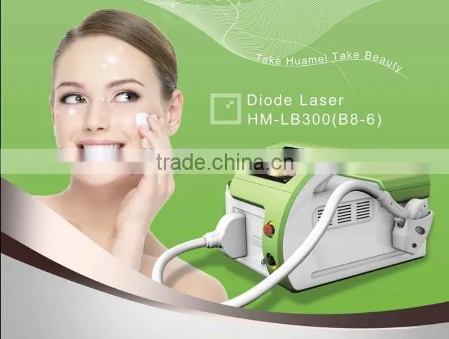 Efficient pain free 808nm diode laser