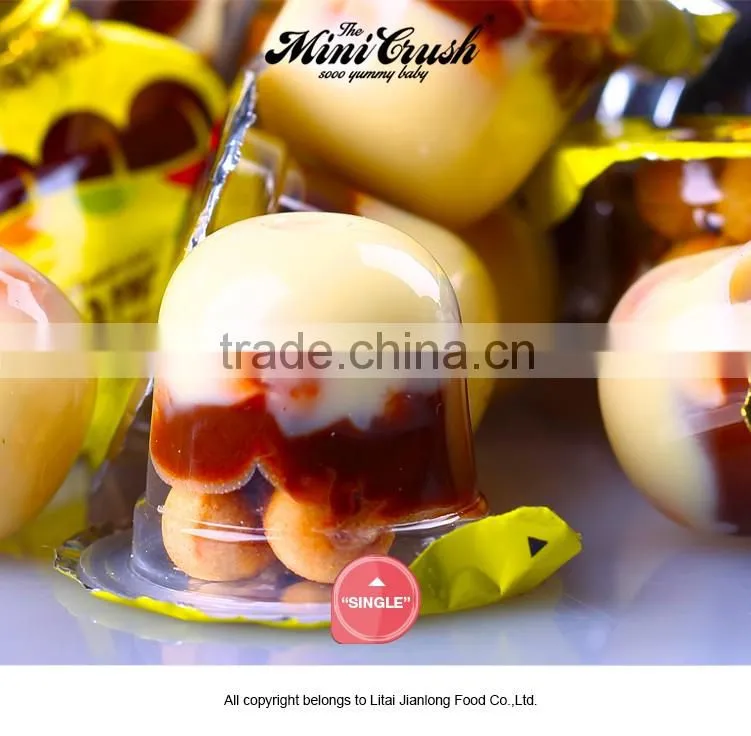Children Snack Cup Chocolates And Sweets Mini Chocolate Cup With Biscuit Ball