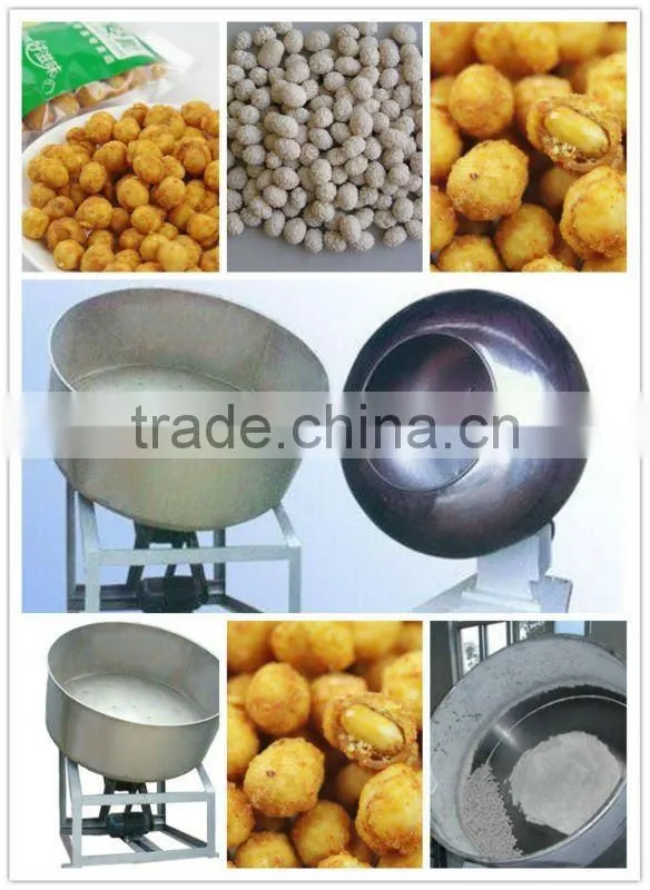peanut dressing machine,peanut coating machine, peanut wrapping machine coco peanut dressing machine