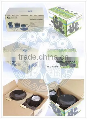 Enamel Coffee pot Camping ware Camping set