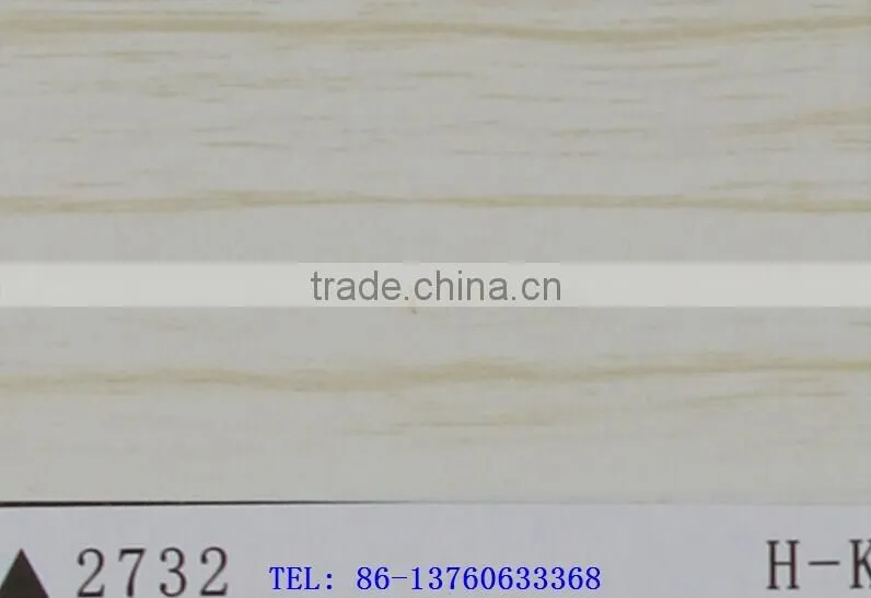 Wood Grain self-adhesion cold laminated Decoration PVC Film item 2732