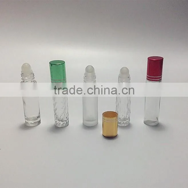 fashion crystal roll on perfume bottle new design