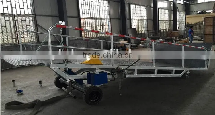 Portable Mobile Light Duty Container Loading Ramp