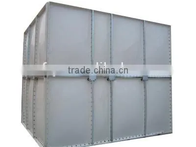 Environmental combined GRP sectional water tank for water filter