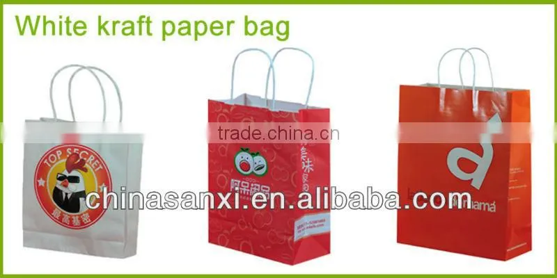 2014 best seller wholesale paper wine bag with excellent quality from China