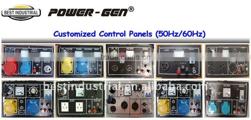 POWER-GEN Newly Designed Open/Silent Type 5KW-9KW Diesel Welding Generator Set