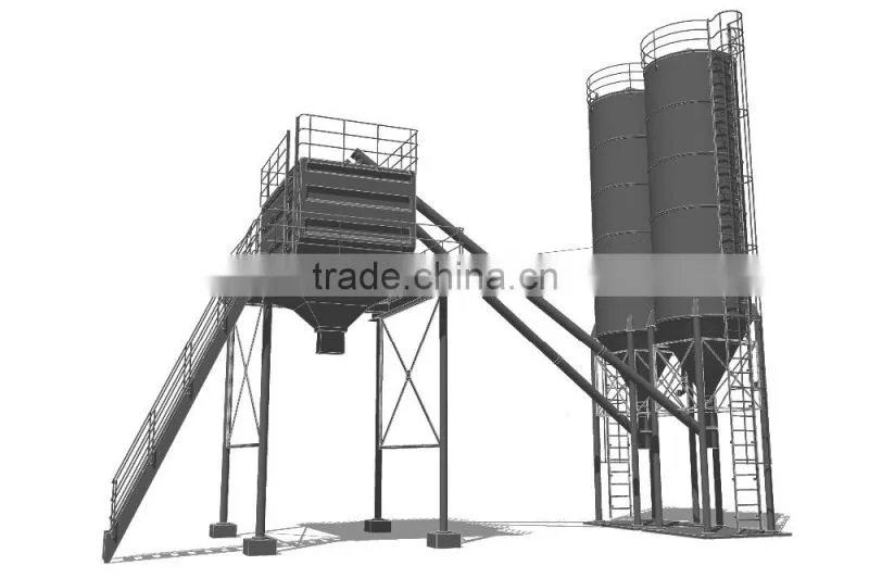50 ton cement silo structure used