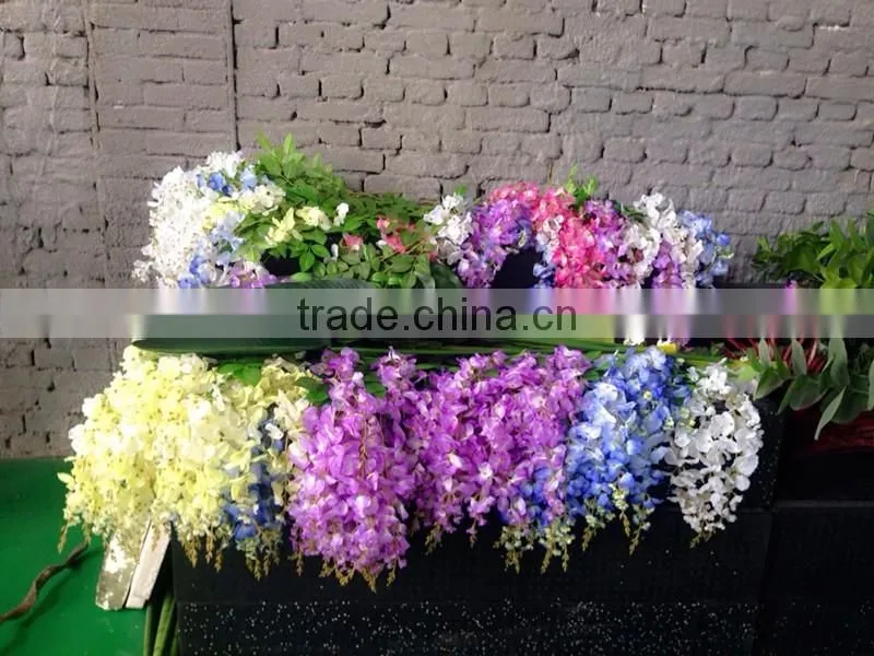 240cm Purple Artificial Wisteria Silk Tree
