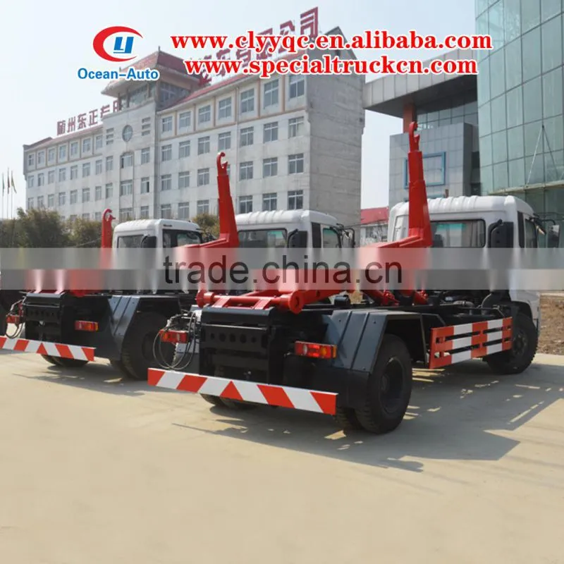 Dongfeng kingrun container removable garbage truck for sale