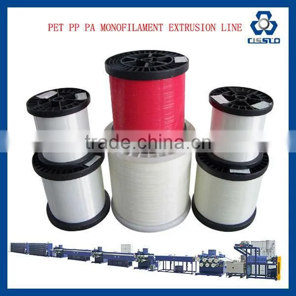 CE STANDARD PE PP PET monofilament extrusion line
