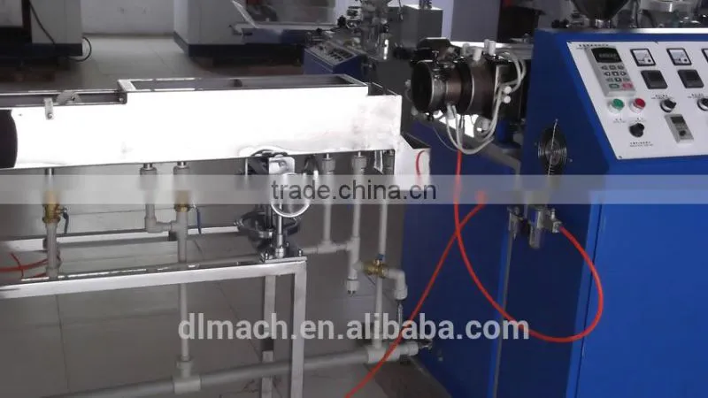 China manufacturer Three Colors Plastic Drinking Straw Making Machine