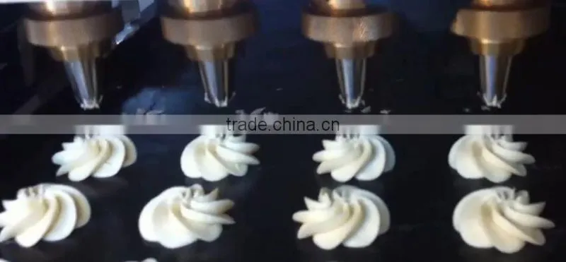 PLC wire cut deposit biscuit cookie machine