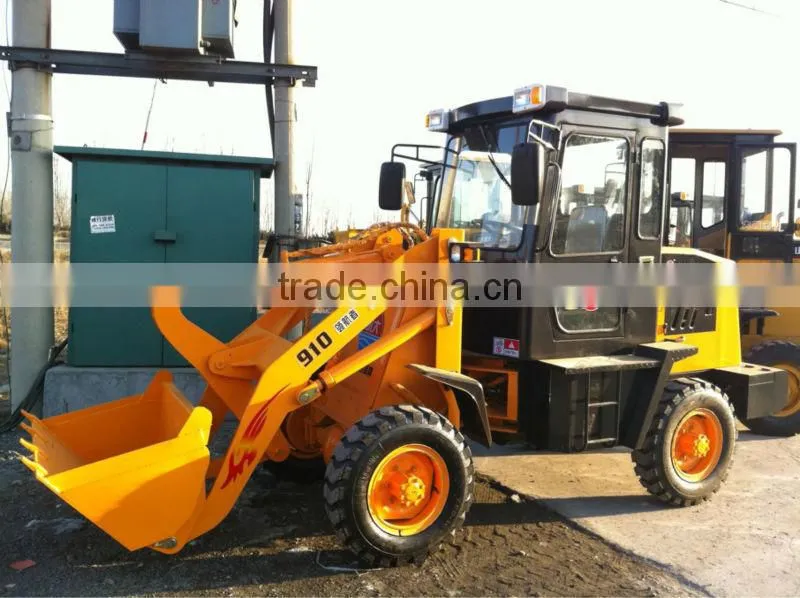 small hydraulic wheel loader