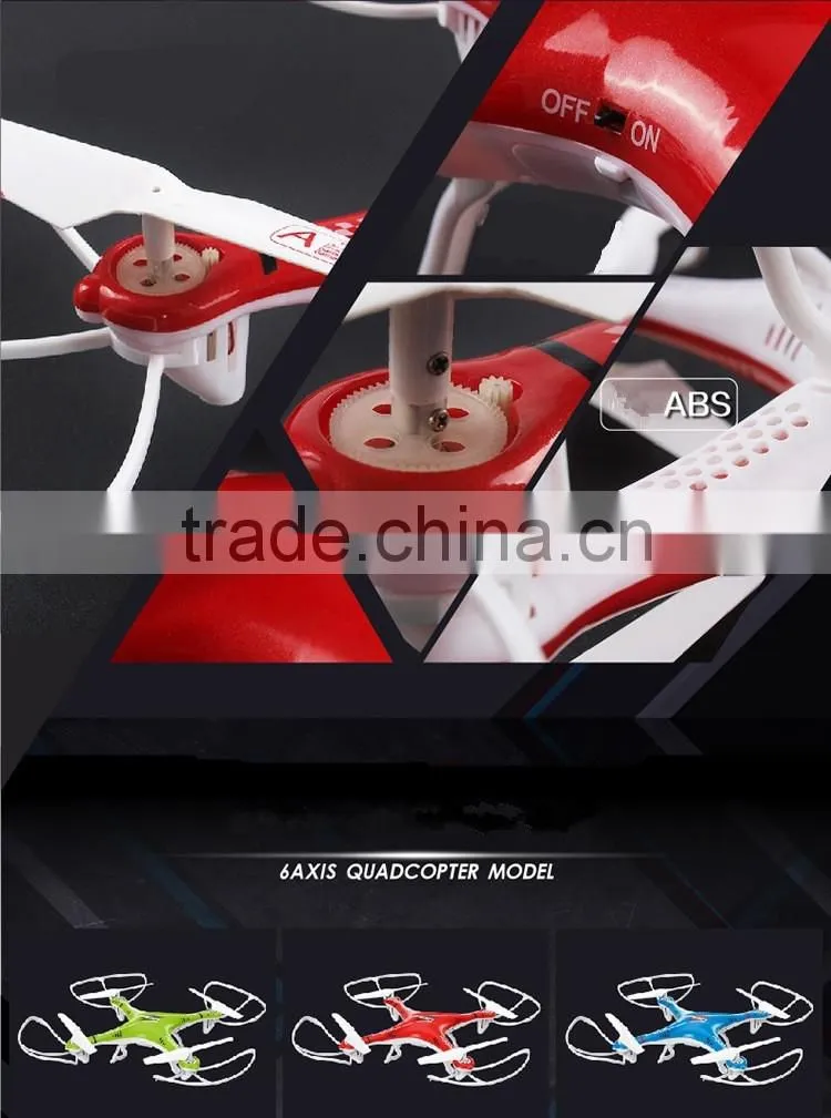 large four-axis aerial aircraft toys 6-Axis Gyro RC Quadcopter