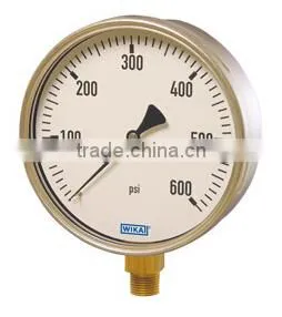 Bourdon Tube Pressure Gauges Industrial Series Gauge Type 212.20
