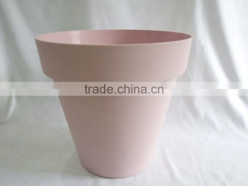 2016 allibaba com boat new virgin pp plastic garden decoration round flower pots