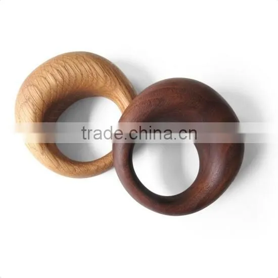 wooden baby rattle
