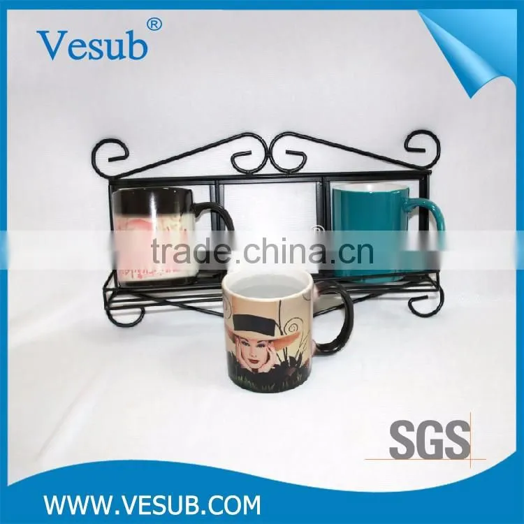 China Supplier Top Selling Pottery Make Color Changing Mug With Handle