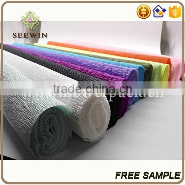popular recycled pulp printing crepe paper packing