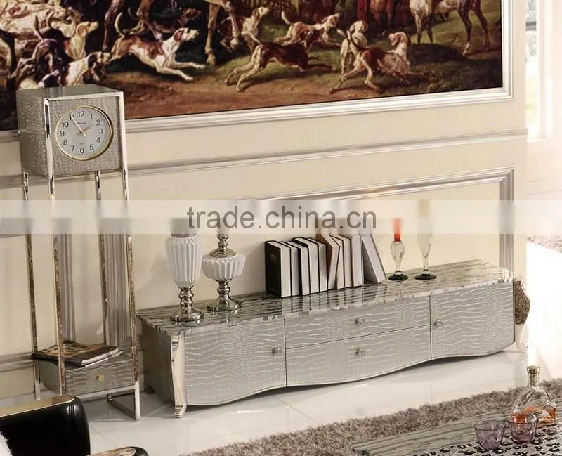 factory price luxury living room furniture tv wall unit/table/cabinets E103