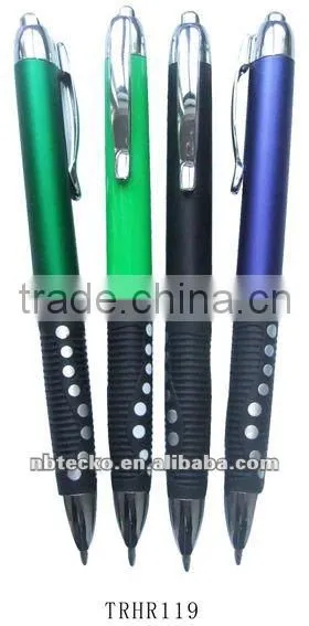 Plastic pen with beautiful chip for promotional