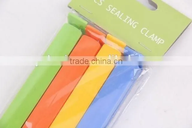 4pc Food sealing clamp/colorful bag clip