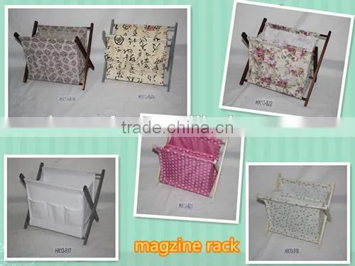 Small Fashion High Quality Wooden Magazine Rack