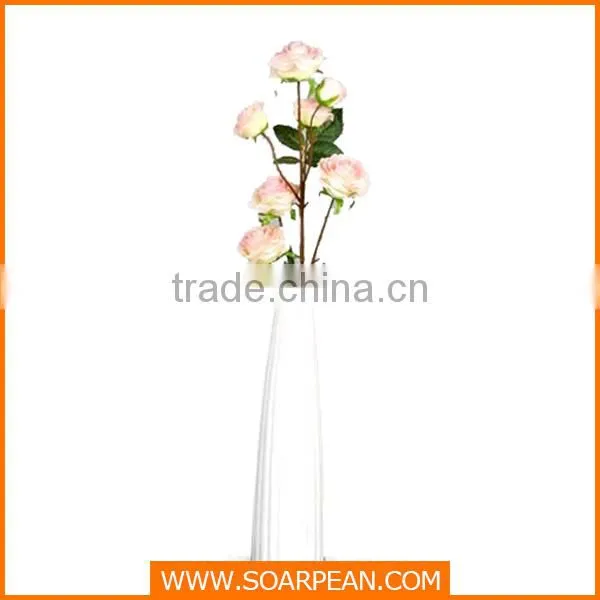 Fashion Customized Fiberglass Colorful Flower Vase