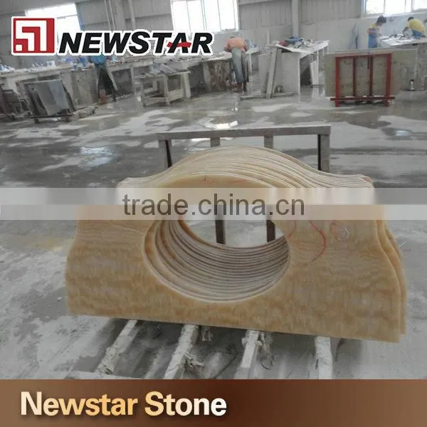 Made in China polished backlit onyx countertop